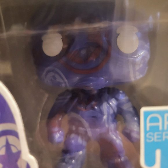 Marvel Captain America (Civil War Art Series) Target Exclusive Funko Pop Bundle - Picture 8 of 9